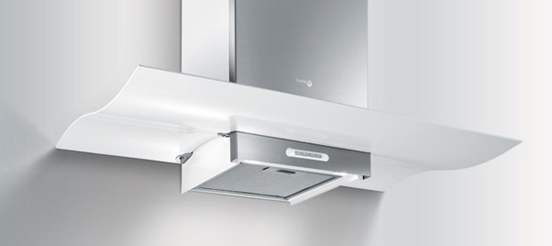 Elica Elba White Turboair Cooker Hood